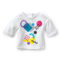 Courtney’s™ Graphic Sweatshirt for 18-inch Dolls (Historical Characters)