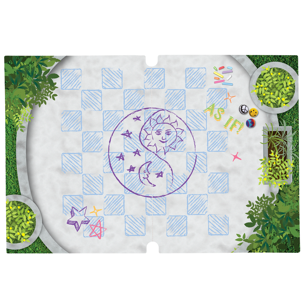 Isabel™ & Nicki's™ 2-in-1 Tennis Court & Skate Spot for 18-inch Dolls (Historical Characters)