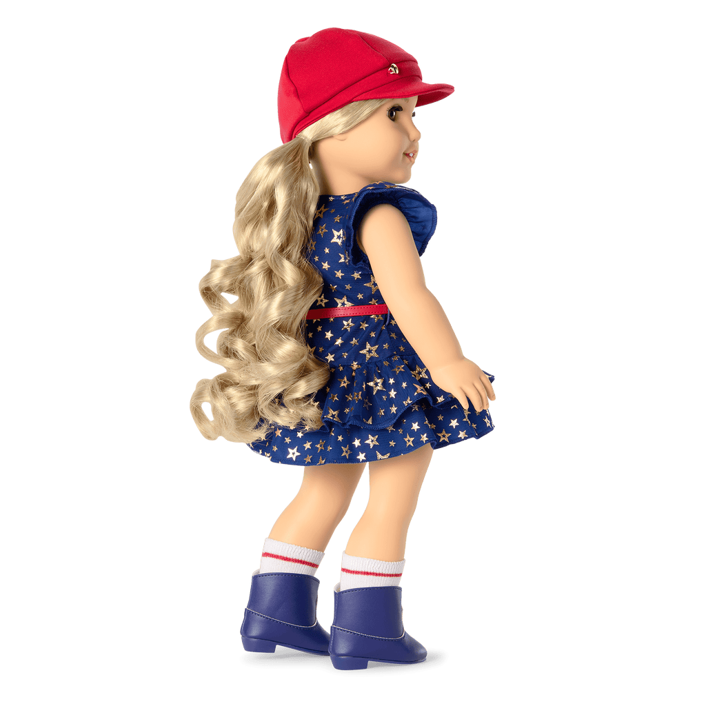 Team AG™ Navy Dress Set for 18-inch Dolls