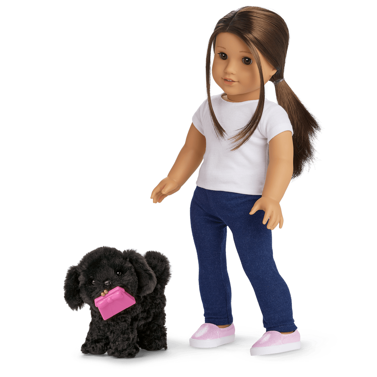Shi-Poo Sweetie Dog for 18-inch Dolls