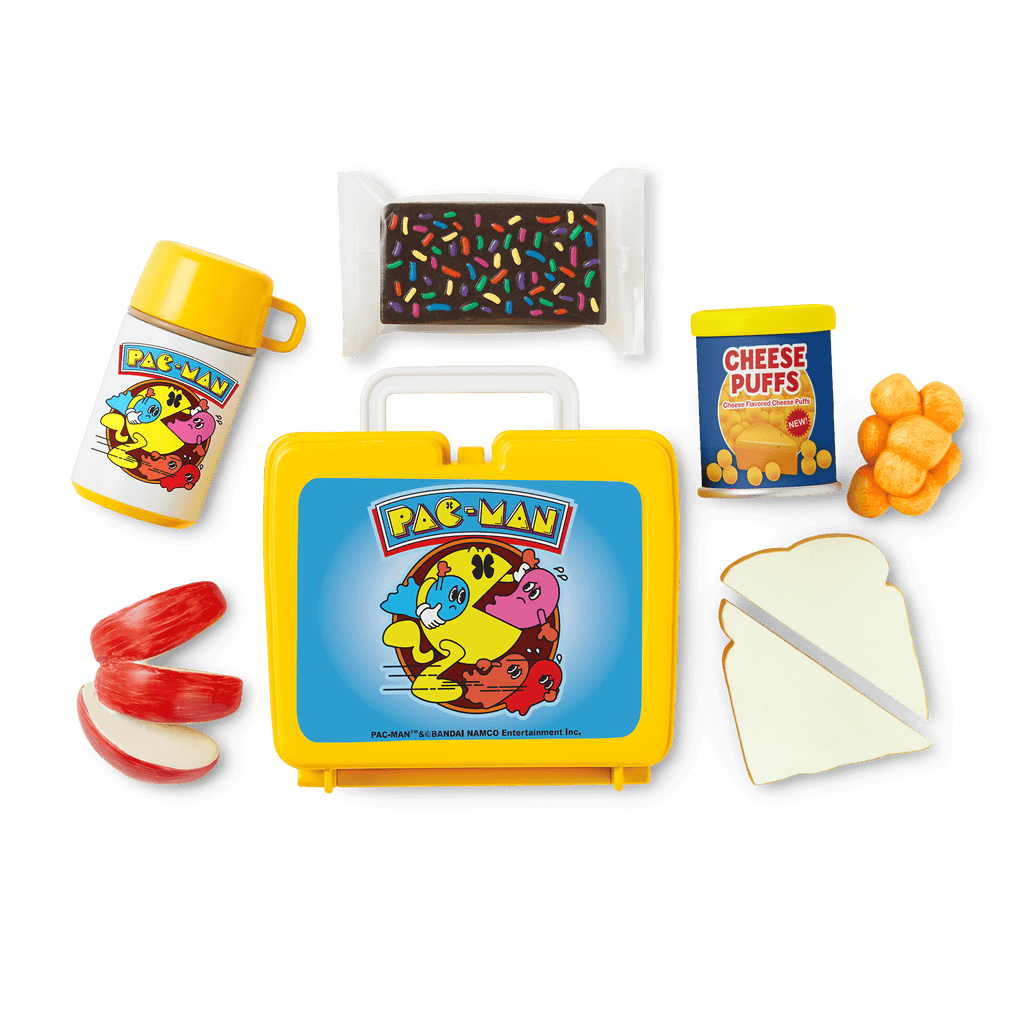 Courtney's™ PAC-MAN™ Lunch Set for 18-inch Dolls (Historical Characters)