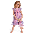 Royal Ruffles Nightie and Robe for Little Girls & WellieWishers™ Dolls