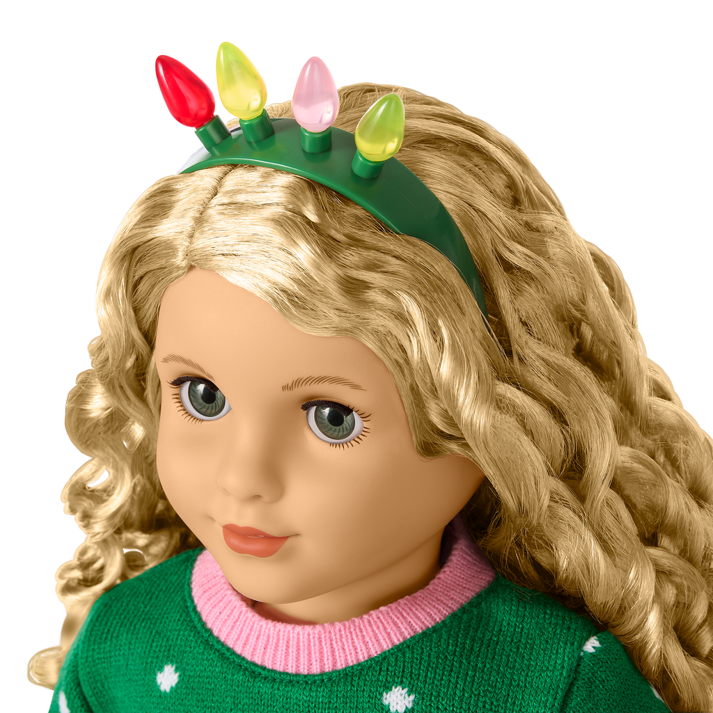 Christmas Party Sweater for 18-inch Dolls