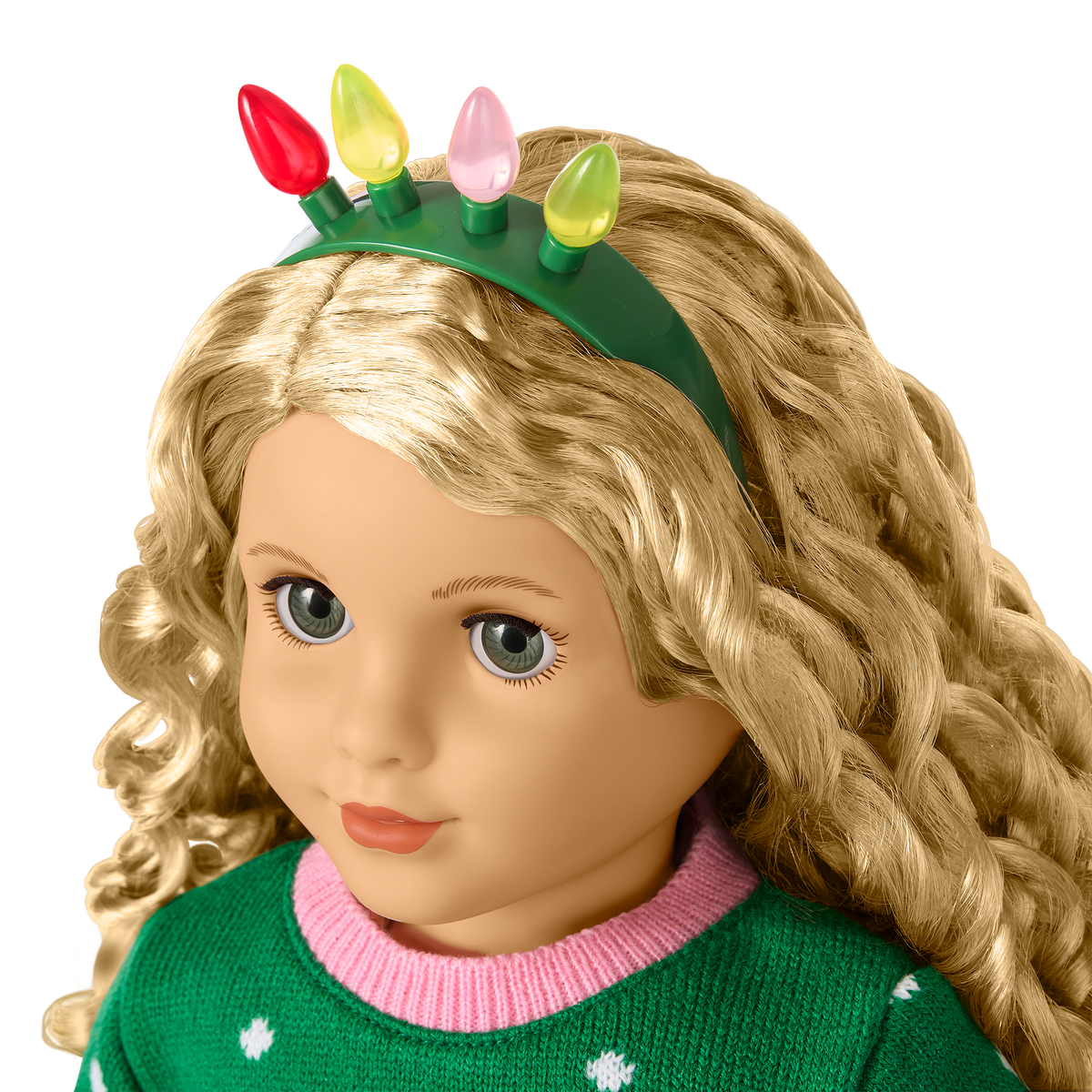 Christmas Party Sweater for 18-inch Dolls