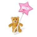 Hugs and Well Wishes Balloon & Bear for 18" Dolls