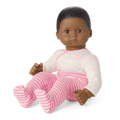 Bitty Baby® Doll #1 with black hair in Pretty Pink