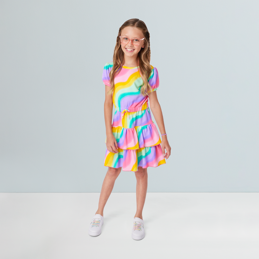 Summer's™ Rainbow Swirl Dress for Girls & 18-inch Dolls + Summer Doll (Girl of the Year™ 2025)